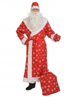 Купить Костюм Дед Мороз для взрослых ткань-плюш