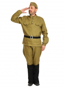 Карнавальный костюм для взрослых Солдат ВЗР	