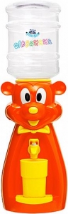 Детский кулер для воды Мышка оранжевая  с желтым - АкваНяня