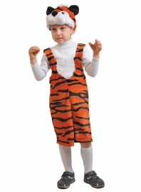 Детский карнавальный костюм из плюша Тигрёнок