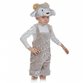 Детский карнавальный костюм из плюша Барашек