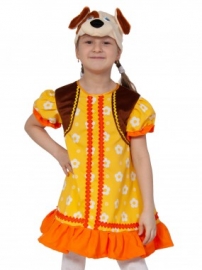 Детский карнавальный костюм Собачка Жучка