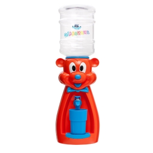 Детский кулер для воды Мышка оранжевая  с голубым - АкваНяня