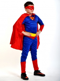 Детский карнавальный костюм Супер-Человек (супермен)