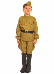 Детский карнавальный костюм Солдатик в сапогах