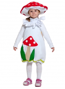 Детский карнавальный костюм Гриб Мухомор 