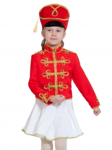 Детский карнавальный костюм Мажоретка (текстиль)