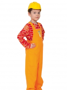 Детский карнавальный костюм строитель	