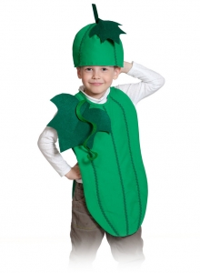 Детский карнавальный костюм Огурец