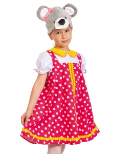 Детский карнавальный костюм Мышка Норушка