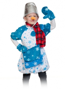 Детский карнавальный костюм Снеговик Почтовик