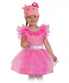 Детский карнавальный костюм Свинка-балеринка