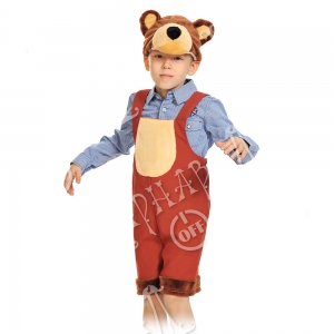 Детский карнавальный костюм Мишка бурый