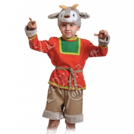 Детский карнавальный костюм Серенький Козлик