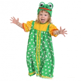 Детский карнавальный костюм Лягушка Квакушка