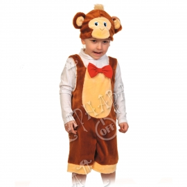 Детский карнавальный костюм из плюша Обезьянчик