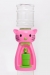 Детский кулер для воды  кот Китти розовый с салатовым — АкваНяня